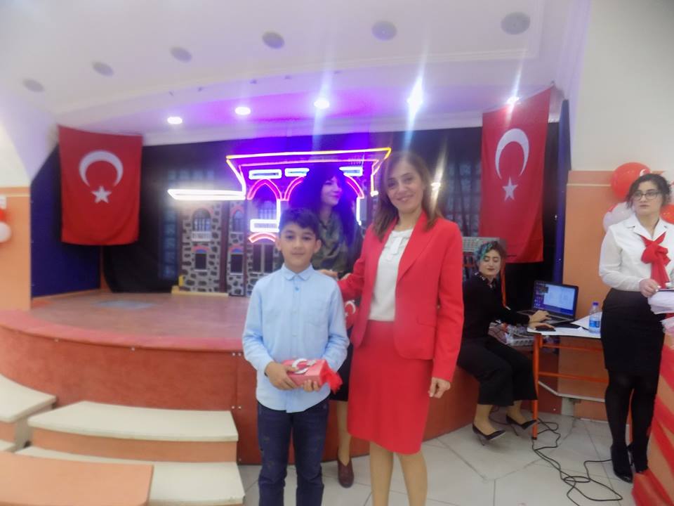 Öğrencilerimiz ödüllerini aldılar